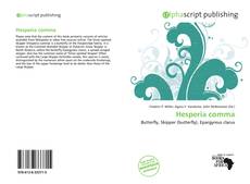 Bookcover of Hesperia comma