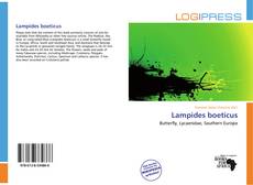 Copertina di Lampides boeticus