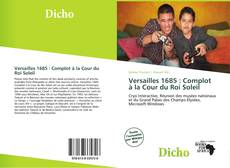 Copertina di Versailles 1685 : Complot à la Cour du Roi Soleil