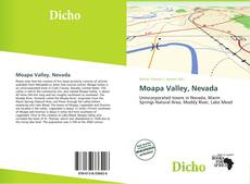 Moapa Valley, Nevada kitap kapağı