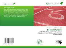 Copertina di Leszek Dunecki
