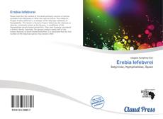 Erebia lefebvrei的封面