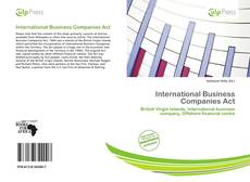 International Business Companies Act的封面