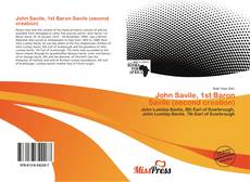 Обложка John Savile, 1st Baron Savile (second creation)