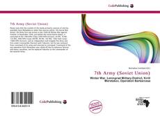 Portada del libro de 7th Army (Soviet Union)