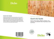 Copertina di Guerre du Saada