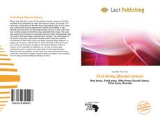 Buchcover von 21st Army (Soviet Union)