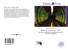 Gare de Lorraine TGV kitap kapağı