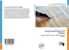 Bookcover of Long Island Board of Rabbis