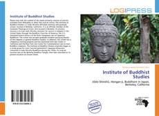 Copertina di Institute of Buddhist Studies