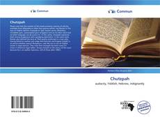 Capa do livro de Chutzpah 
