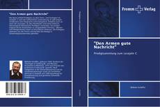 Capa do livro de "Den Armen gute Nachricht" 