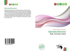 Copertina di Epinotia bilunana