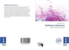 Bookcover of Epiblema sticticana