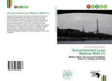 Copertina di Gouvernement Louis Mathieu Molé (1)