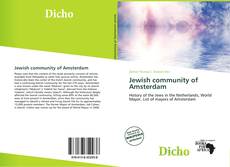 Copertina di Jewish community of Amsterdam