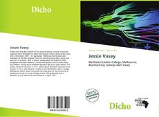 Copertina di Jessie Vasey