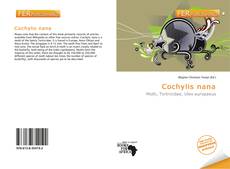 Capa do livro de Cochylis nana 