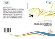 Copertina di Dmitry Grigorieff