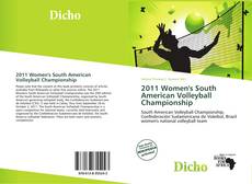 Copertina di 2011 Women's South American Volleyball Championship