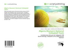 Обложка Algeria Women's National Volleyball Team