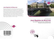 Bookcover of Jean Baptiste de Beauvais