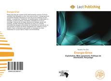 Buchcover von Énergie Grise