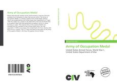 Portada del libro de Army of Occupation Medal