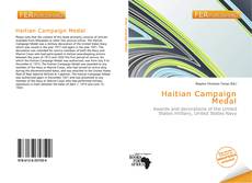 Copertina di Haitian Campaign Medal