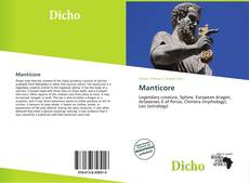 Copertina di Manticore