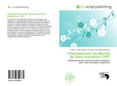 Borítókép a  Championnats du Monde de Semi-marathon 1997 - hoz