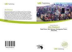 Buchcover von Dili District