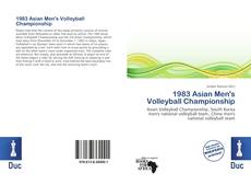 Copertina di 1983 Asian Men's Volleyball Championship