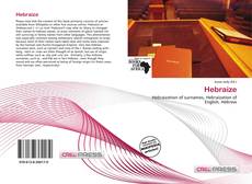 Buchcover von Hebraize