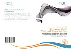 Bookcover of 1993 Asian Men's Volleyball Championship
