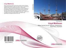 Buchcover von Lloyd Mathews