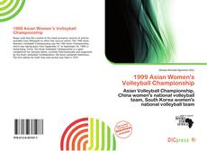 Обложка 1999 Asian Women's Volleyball Championship