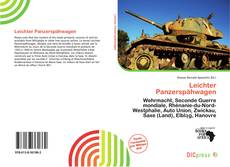 Обложка Leichter Panzerspähwagen