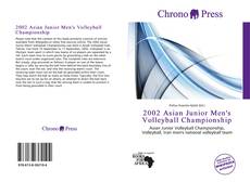 2002 Asian Junior Men's Volleyball Championship的封面