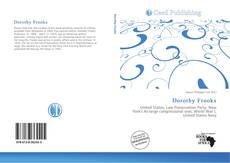 Buchcover von Dorothy Frooks