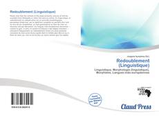 Redoublement (Linguistique) kitap kapağı