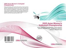 Buchcover von 2005 Asian Women's Volleyball Championship