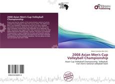 Couverture de 2008 Asian Men's Cup Volleyball Championship