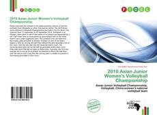 Copertina di 2010 Asian Junior Women's Volleyball Championship