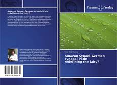 Bookcover of Amazon Synod-German synodal Path: redefining the laity?