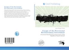 Buchcover von Escape of the Provisional Revolutionary Government