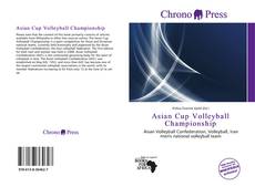 Copertina di Asian Cup Volleyball Championship