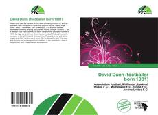 David Dunn (footballer born 1981) kitap kapağı