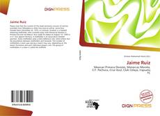 Portada del libro de Jaime Ruiz