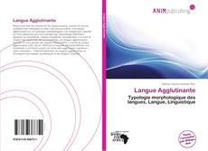 Couverture de Langue Agglutinante